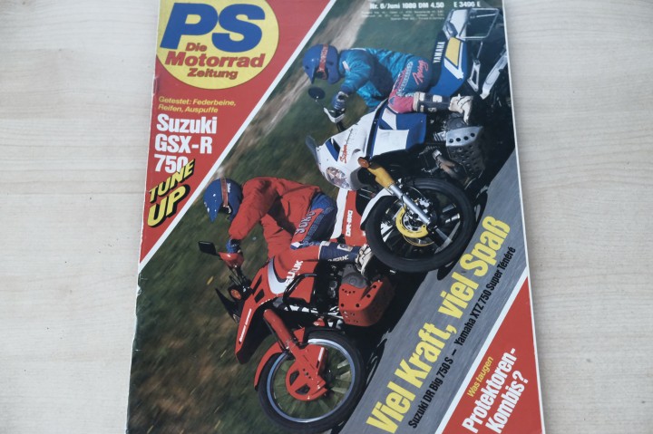 PS Sport Motorrad 06/1989